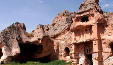 Gülşehir town of Cappadocia