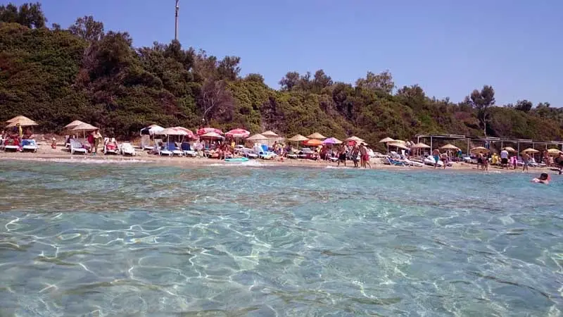 how much is kocakari beach Izmir Cesme 