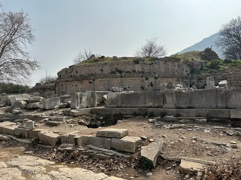 water reservoir ephesus ruins