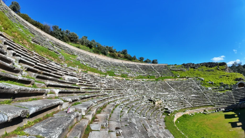Nysa ancient  theater