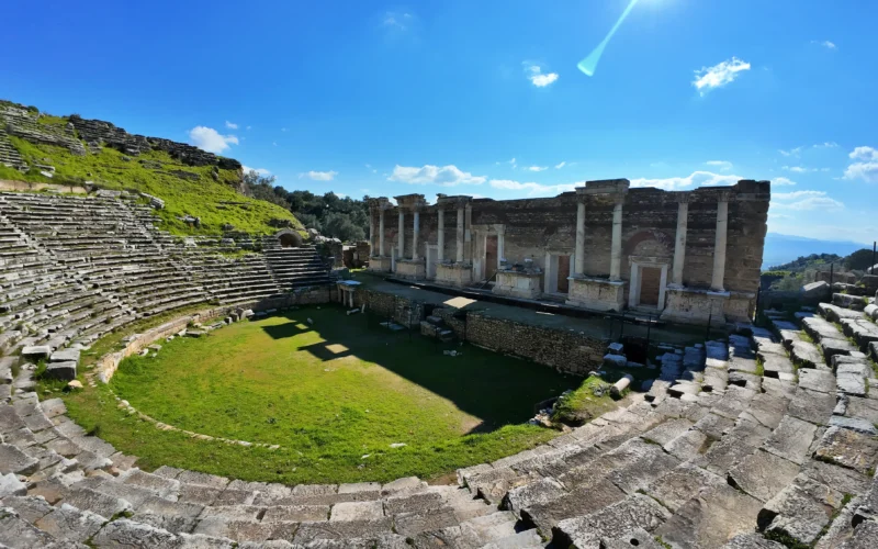 Hidden Ephesus is the ancient city of Nysa theater