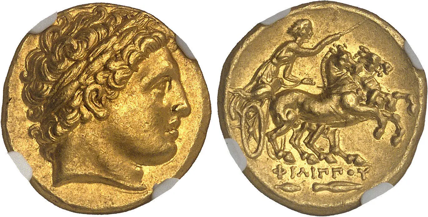 ancient colophon coins