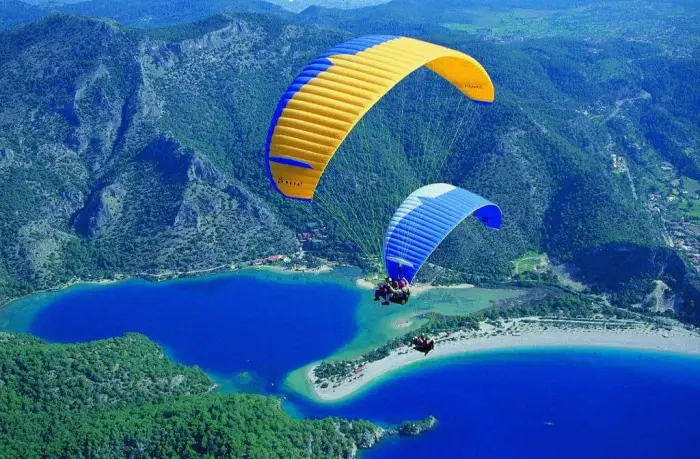 paragliding fethiye oludeniz blue lagoon