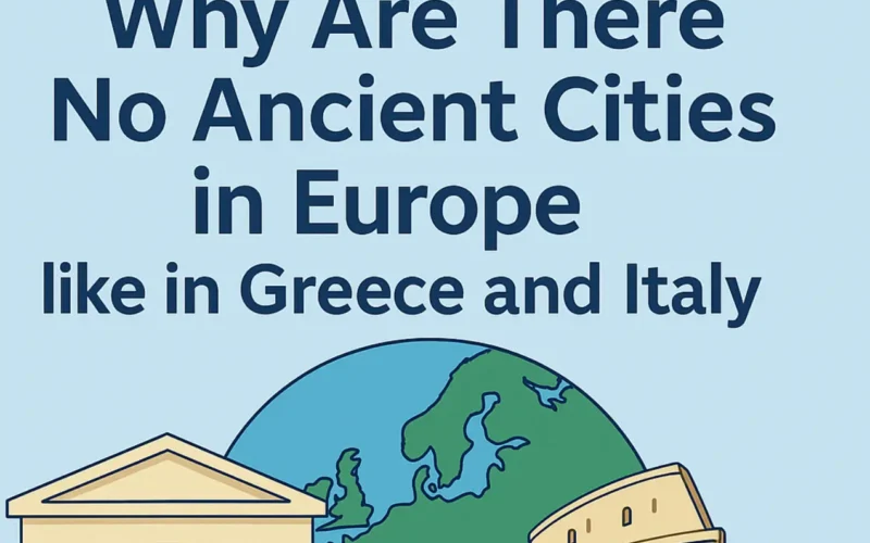 why are there no ancient cities in Europe